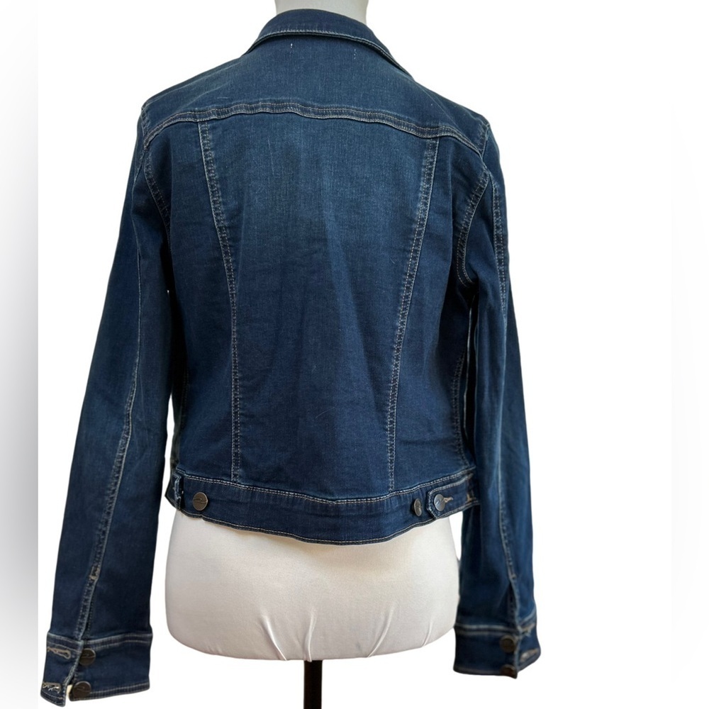 NWT Ricki's Classic Indigo Blue Denim Jacket - Size Medium - Picture 5 of 11